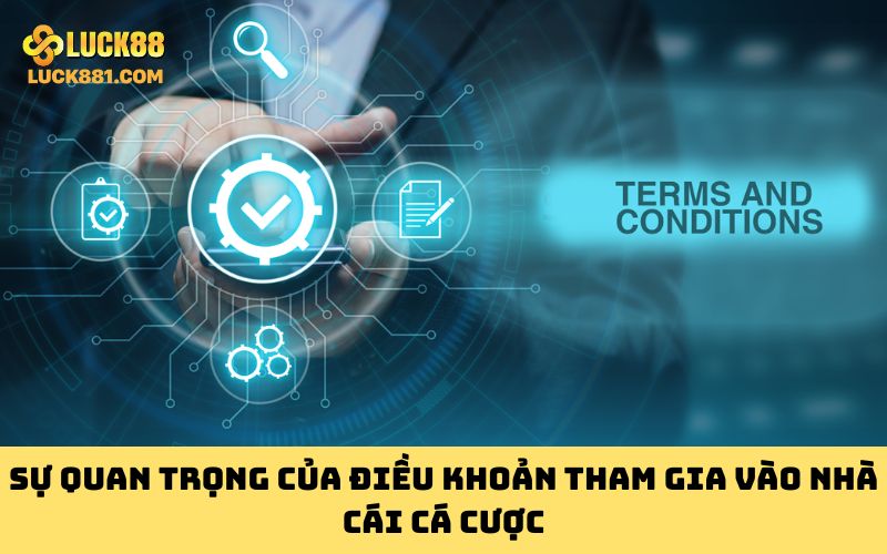 Sự quan trọng của điều khoản tham gia vào nhà cái cá cược