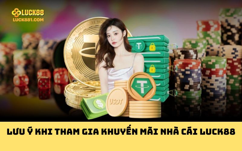 Lưu ý khi tham gia khuyến mãi nhà cái LUCK88